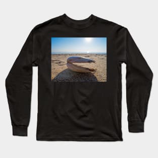 Revere Beach Clam Shell Side Revere MA Long Sleeve T-Shirt